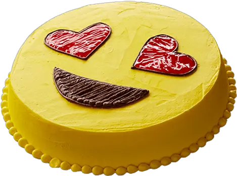  In Love Emoji Ice Cream Cake Carvel Shop Ricky Maldonado Ceramics For Sale Png Love Emoji Png