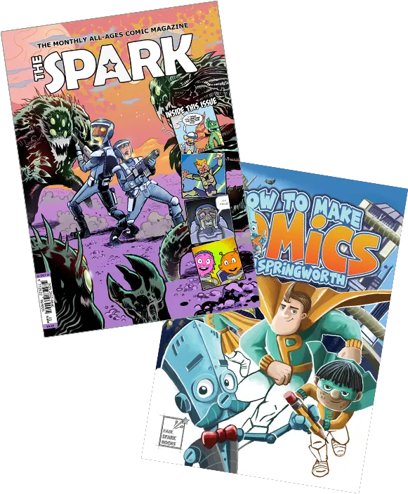  The Spark Magazine Issue 1 Oct 2019 Comic Book Png Comic Book Explosion Png