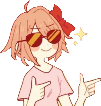  Say Sticker Say Discover U0026 Share Gifs Png Sayori Icon