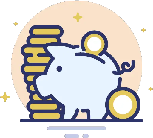  Finance Mango Piggy Bank Icon Spaark Bussiness Flat Icons Png Piggy Bank Transparent