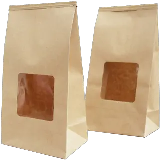  Kraft Paper Bag Coffee Bean Packaging With Iron Bar Png Plastic