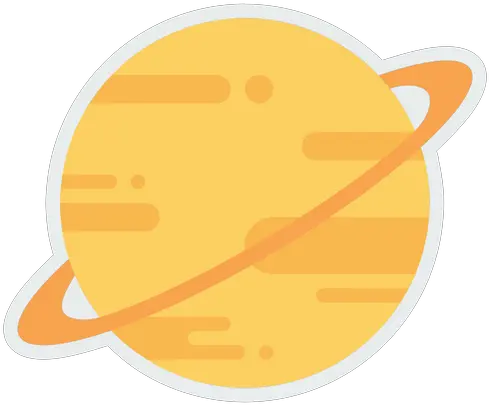  Saturn Icon Of Flat Style Available In Svg Png Eps Ai Circle Saturn Png