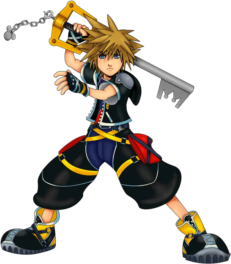  Sora Kingdom Hearts Png Kingdom Hearts Sora With Keyblade Kingdom Hearts Sora Png