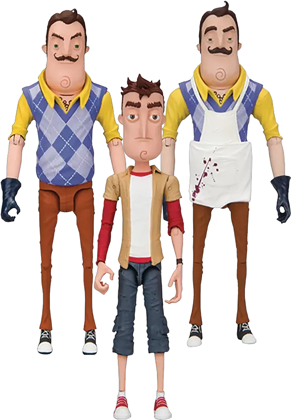  Download Hello Hello Neighbor Mcfarlane Toy Full Size Hello Neighbor Action Figure Png Hello Neighbor Png