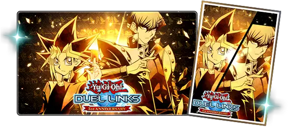  Yu Yugioh Duel Links 3rd Anniversary Png Yugioh Duel Links Icon Change