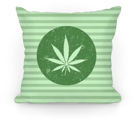  Weed Leaf Pillow Pillows Lookhuman Png Transparent