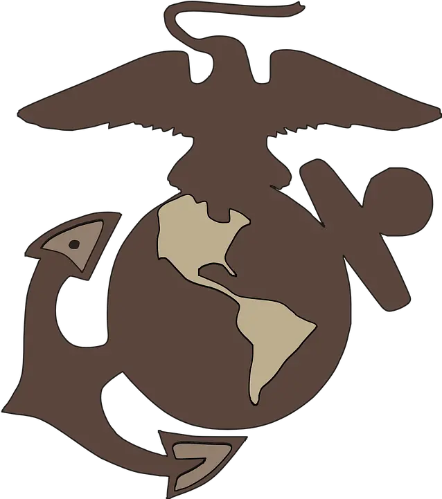  Marine Globe Anchor Marine Corp Clipart Png Eagle Globe And Anchor Png