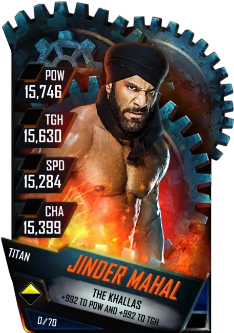  Jinder Mahal Wwe Supercard Season 3 Debut Wwe Finn Balor Wwe Supercard Png Jinder Mahal Png