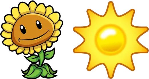  Plants Vs Plant Versus Zombie Sunflower Png Plants Vs Zombies 2 Icon