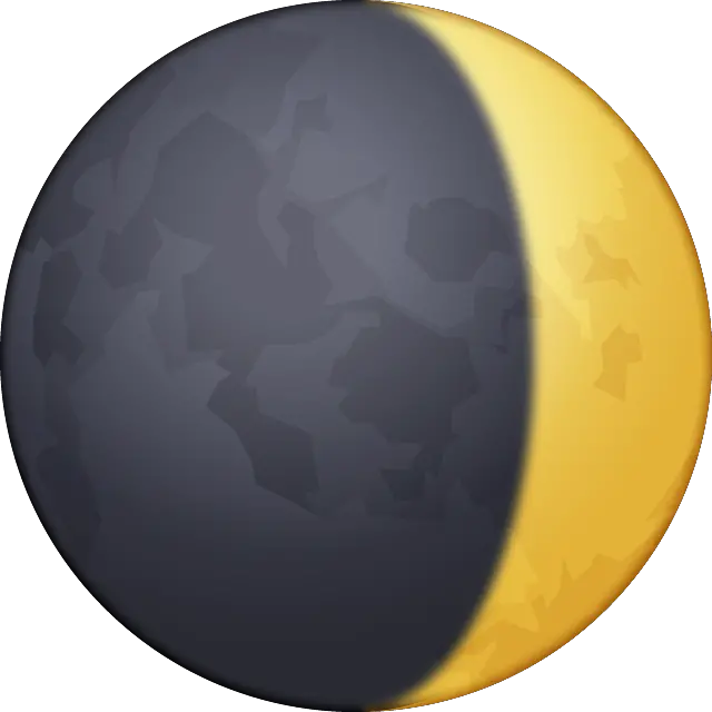  Download Waxing Crescent Moon Emoji Waxing Crescent Moon Emoji Png Crescent Moon Png Transparent