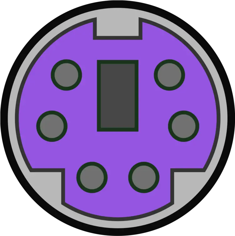  Area Purple Symbol Png Clipart Ps 2 Port Png Playstation 2 Png