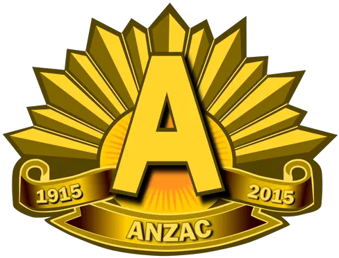  Anzac Logo 1915 2015 Public Domain Vectors Emblem Anzac Day Symbols Png Team Speak Icon