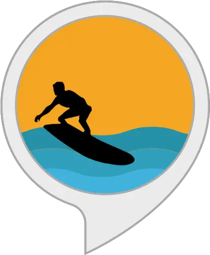  Amazoncom Miami Surf Report Alexa Skills Surfeur Png Surfer Icon