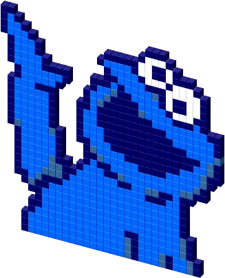  Cookie Monster Cursor Drawing Png Cookie Monster Icon