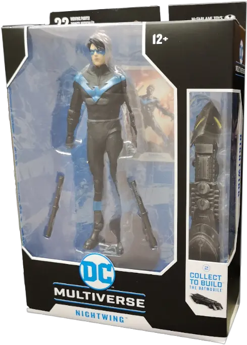  Dc Multiverse Rebirth Nightwing 7 Mcfarlane Action Figure Action Figure Png Nightwing Png