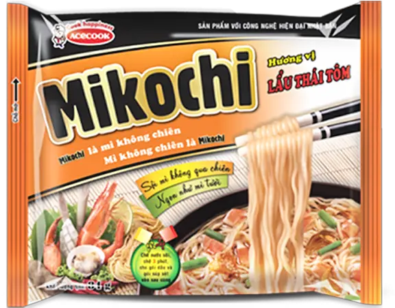  Mikochi Noodle U2013 Acecook Vit Nam Mì Mikochi Png Ramen Noodles Png