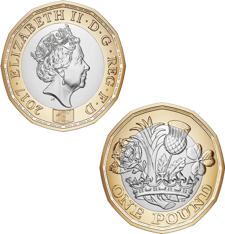  Finance Money Free Png Images New 1 Pound Coin Coin Transparent