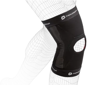  Exo Stabilising Knee Sleeve U2013 Thermoskin Supports And Thermoskin Exo Knee Png Icon Knee Shin Guards