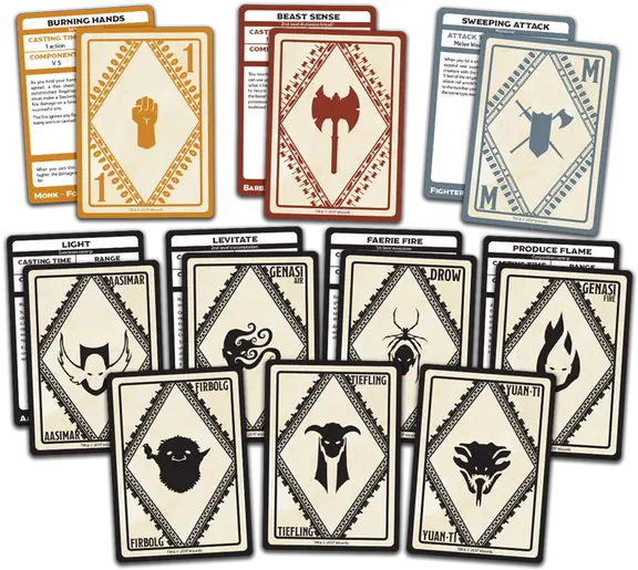  Dnd 5e Spellbook Cards Martial Powers And Races U2013 Halcyon Games Spellbook Cards Martial Powers Races Png Dungeons And Dragons Monk Icon