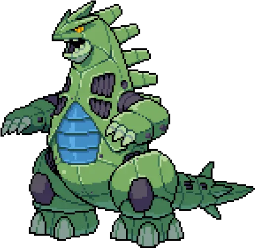  Mecha Tyranitar Tumblr Mecha Tyranitar Sprite Png Tyranitar Png