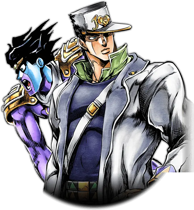  Jojo Bizzare Adventure Jotaro Diamond Is Unbreakable Png Jojo Hat Png