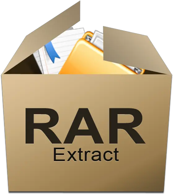  Rar Extract On The Mac App Store Cardboard Box Png Rar Icon