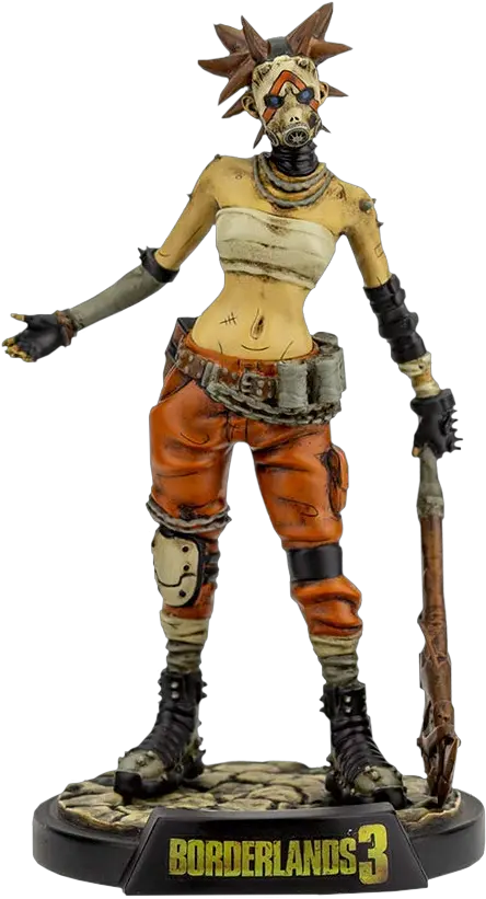  Borderlands 3 Female Psycho Bandit 7u201d Vinyl Figure By The Borderlands Female Psycho Figure Png Borderlands 3 Png