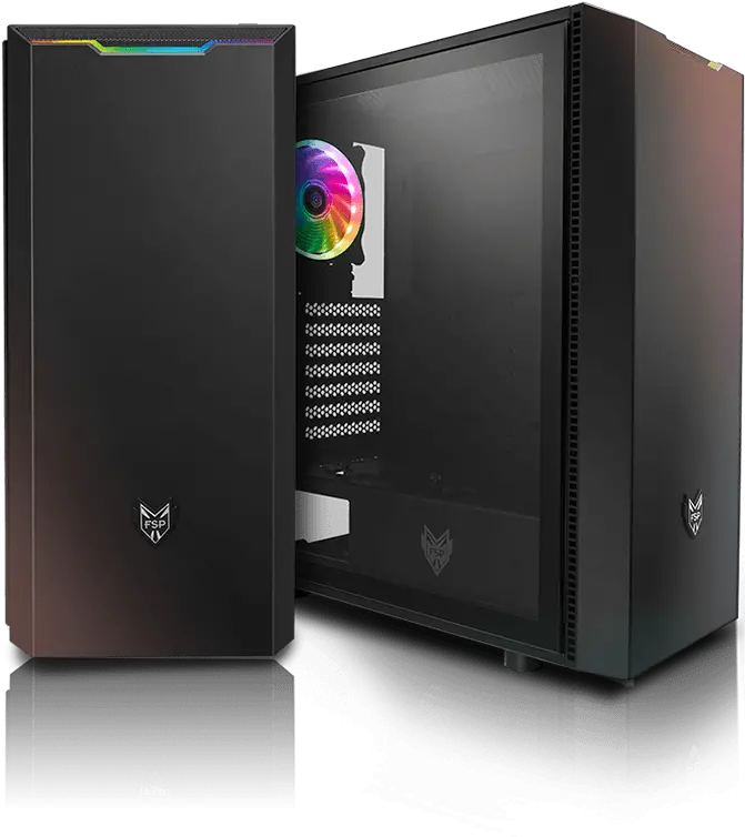  Cmt350 Case Fsplifestyle Fsp Cmt 350 Rgb Png Fan Icon On Computer Case