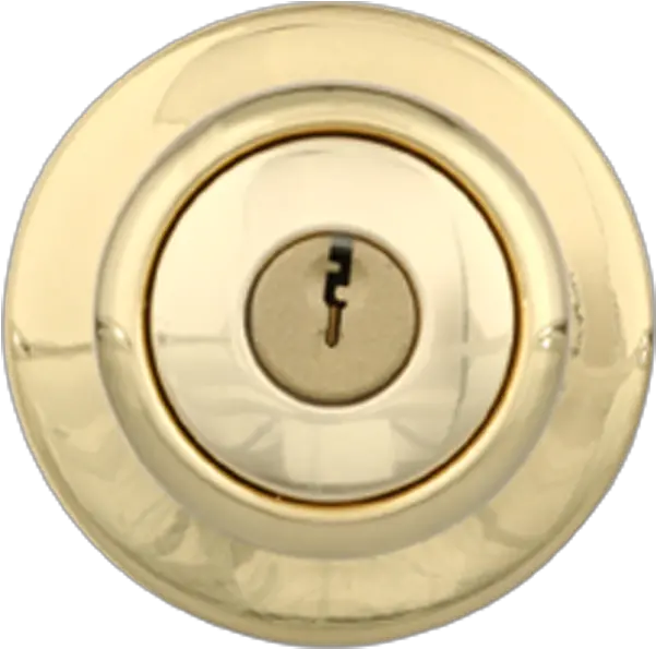  Kwikset Tylo Polished Brass Exterior Entry Door Knob 400t 3 Solid Png Door Knob Png