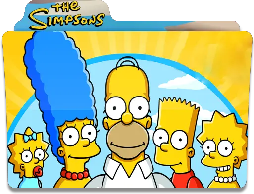  Simpsons Folder 06 Icon Iconset Quaffleeye Simpsons Folder Icon Png Los Simpson Png