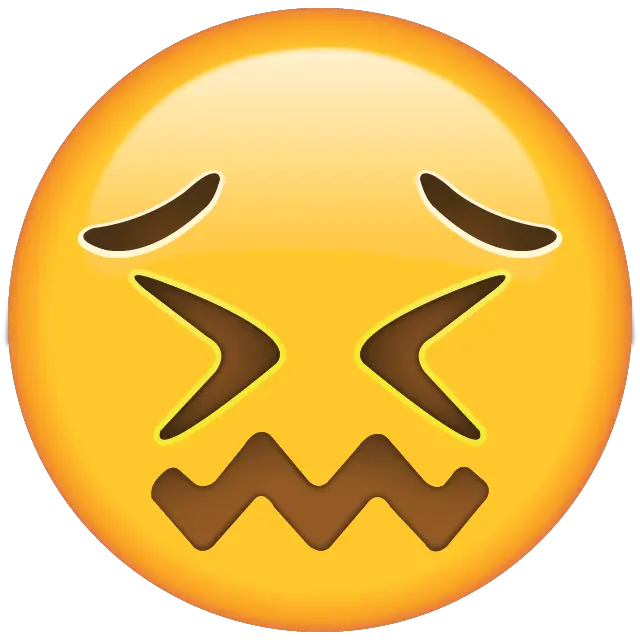  Download Hd When Youu0027re Confused Stressed And Overwhelmed Zig Zag Mouth Emoji Png Smiling Emoji Transparent