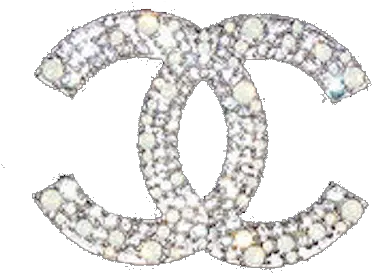  Chanel Black Crystal Necklace Png