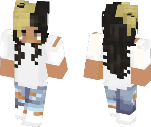  Download Xxxtentacion Girl Minecraft Skin For Free Minecraft Skin Xxxtentacion Girl Png Xxxtentacion Hair Png