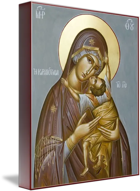  Theotokos Kardiotissa Ii By Julia Bridget Hayes Png Orthodox Icon Art