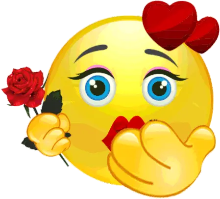  Flying Kiss Emoji Sticker Flying Kiss Emoji Love Smiley Kiss Emoji Gif Png Kiss Icon For Facebook