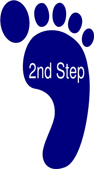  Second Step Clip Art 2nd Step Clipart Png Step Png