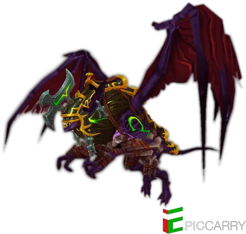  Buy Demon Huner Class Mount Boosting Service Wow Epiccarry Dragon Png Demon Hunter Logo