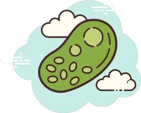  Bacteria Icon In Cloud Style Picsart Icon Aesthetic Cloud Png Bacteria Icon Png