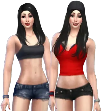  The Bella Twins Sims Loverslab Photo Shoot Png Mia Khalifa Png