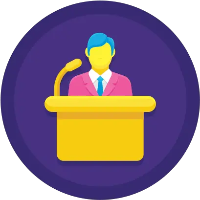  Presentation Icon Png Free Pik Podium Presentation Icon Png