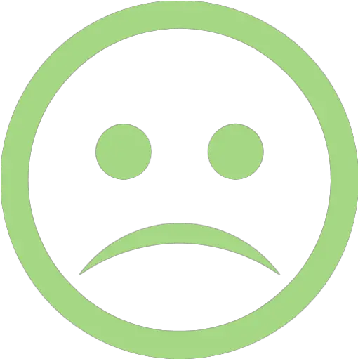  Guacamole Green Sad Icon Transparent Pink Sad Face Png Sad Icon Png