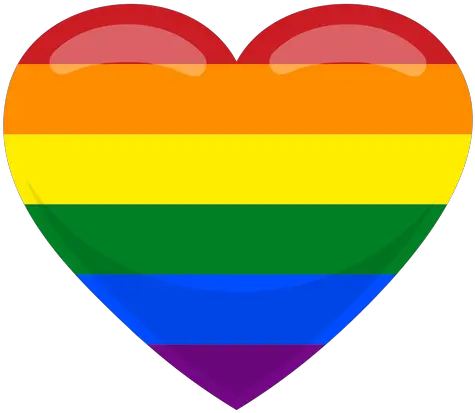  Gay Heart Flag Rainbow Heart Emoji Discord Png Gay Png