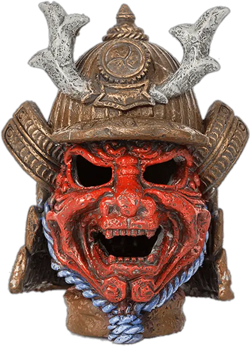  Samurai Helmet Transparent Png Demon Samurai Helmet Png