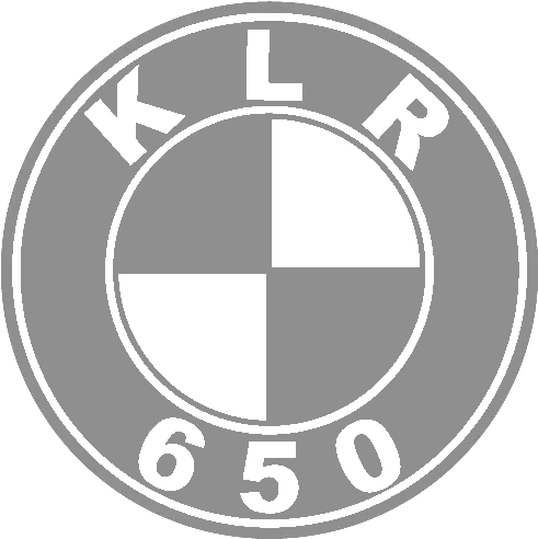  Klr 650 Round Decal Bmw Spoof Vertical Png Bmw Logos