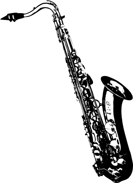  Transparent Saxophone Vector Transparent Saxophone Png Saxophone Png