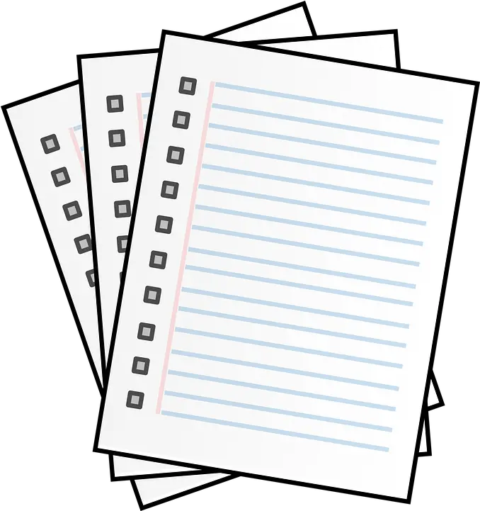  Document Stack Paper Icon Hd Png Of Papers