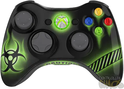  Biohazard Modded Xbox 360 Controller Png Biohazard Icon Pack