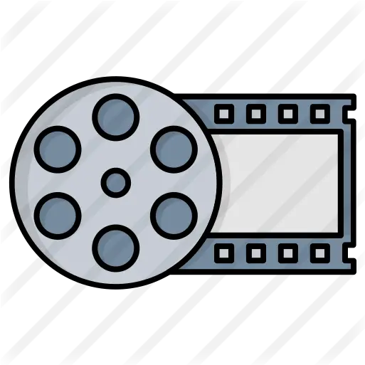  Film Reel Dot Png Movie Reel Flat Icon