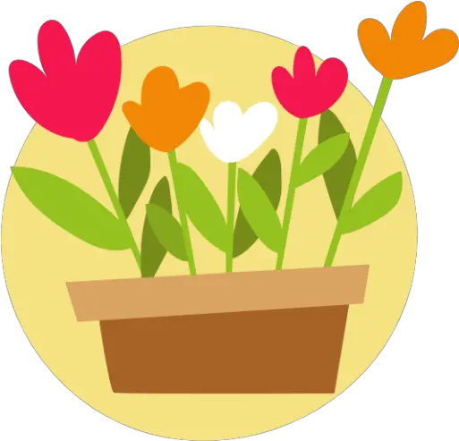  Colored Flowers Easter Free Icon Of Set Icon Png Easter Icon