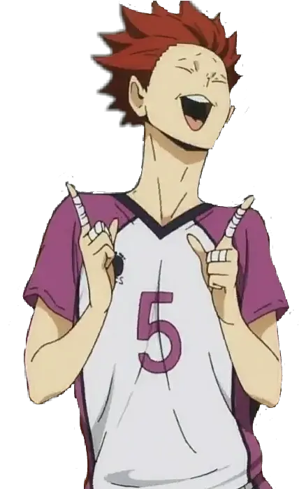  Tendo Sticker Haikyuu Tendou Sticker Png Haikyuu Png